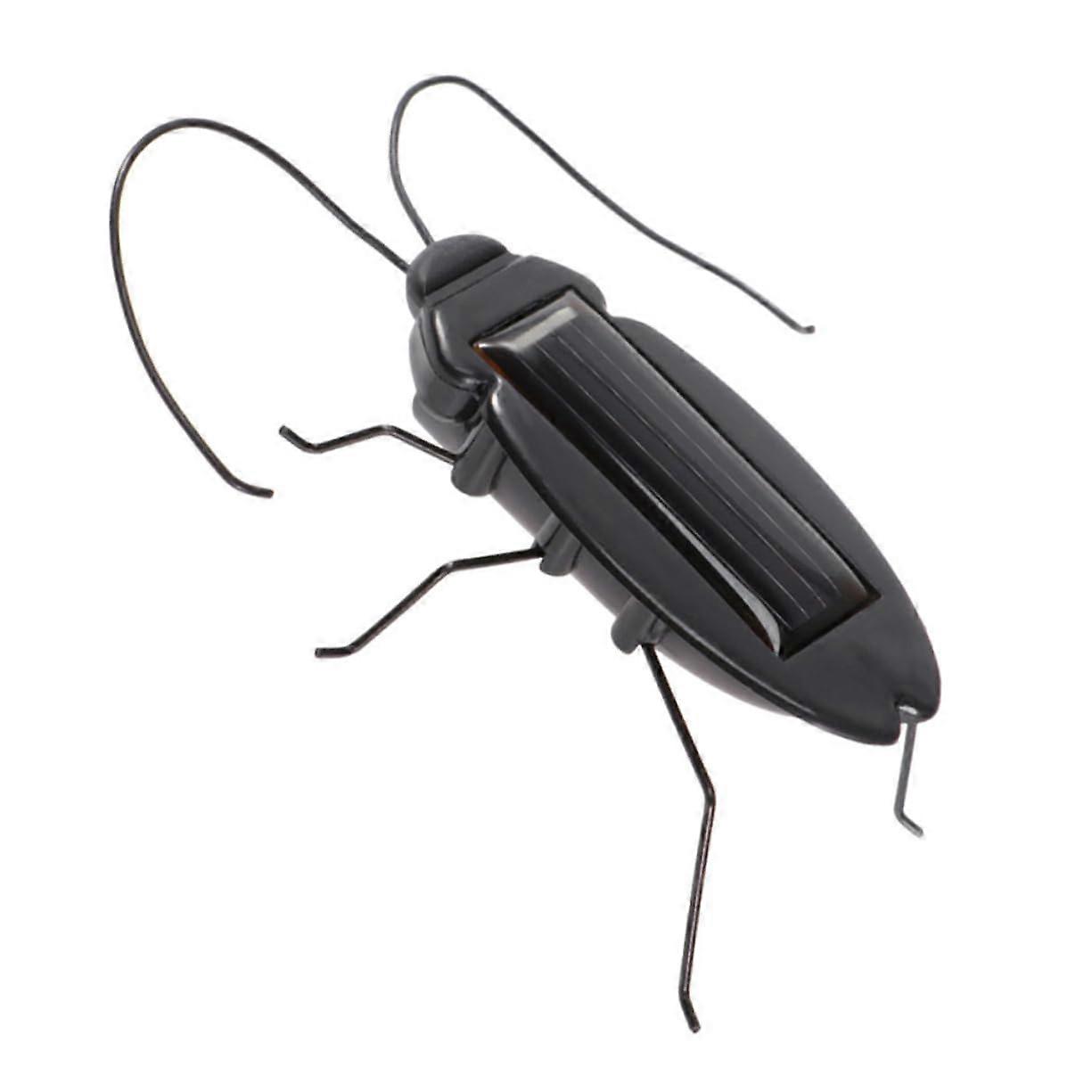 Solar Powered Insect Toy with Realistic Crawling Action, Educational Model for Kids, Durable Plastic