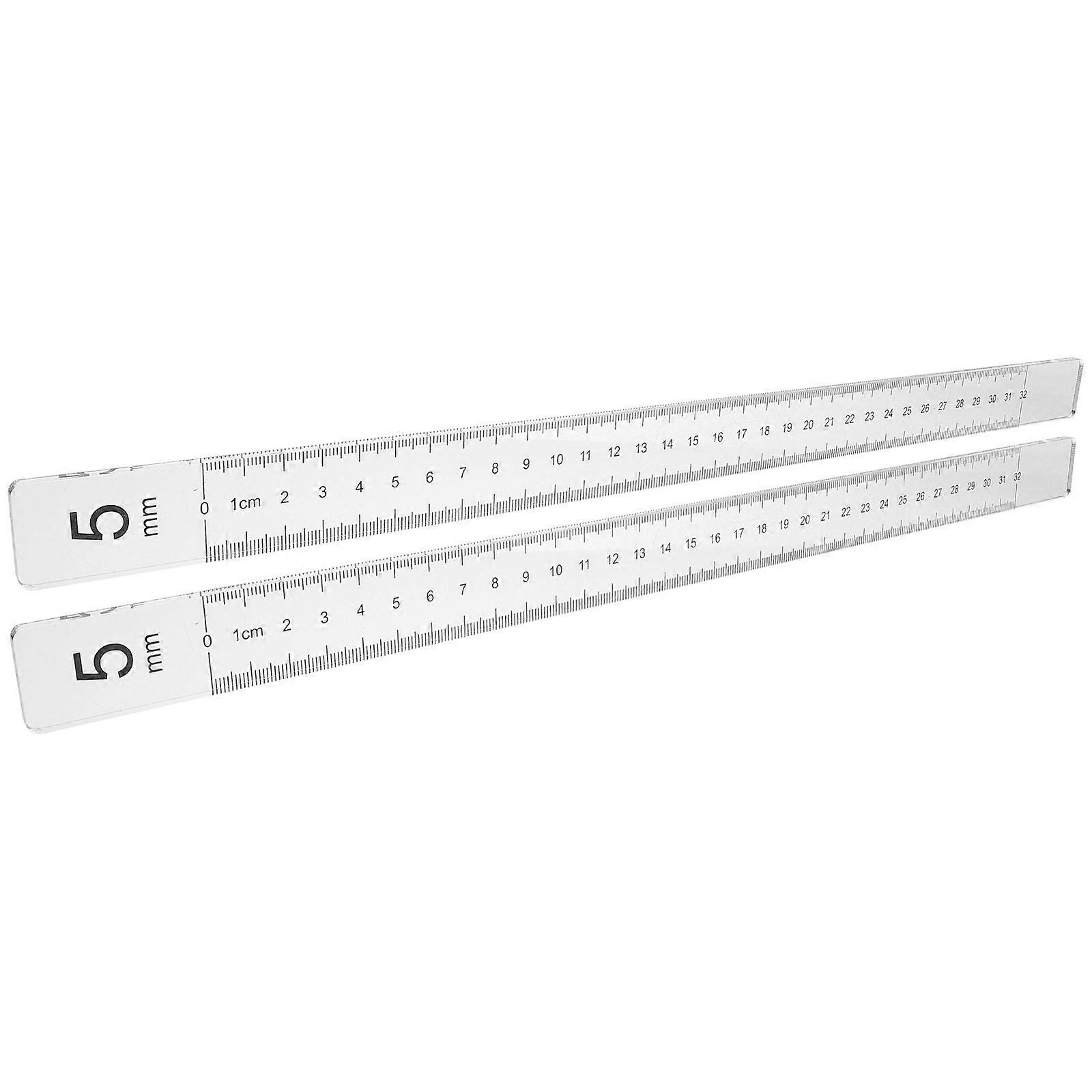 Biscuit Balance Ruler for Baking Measuring Dough Thickness 1Pair