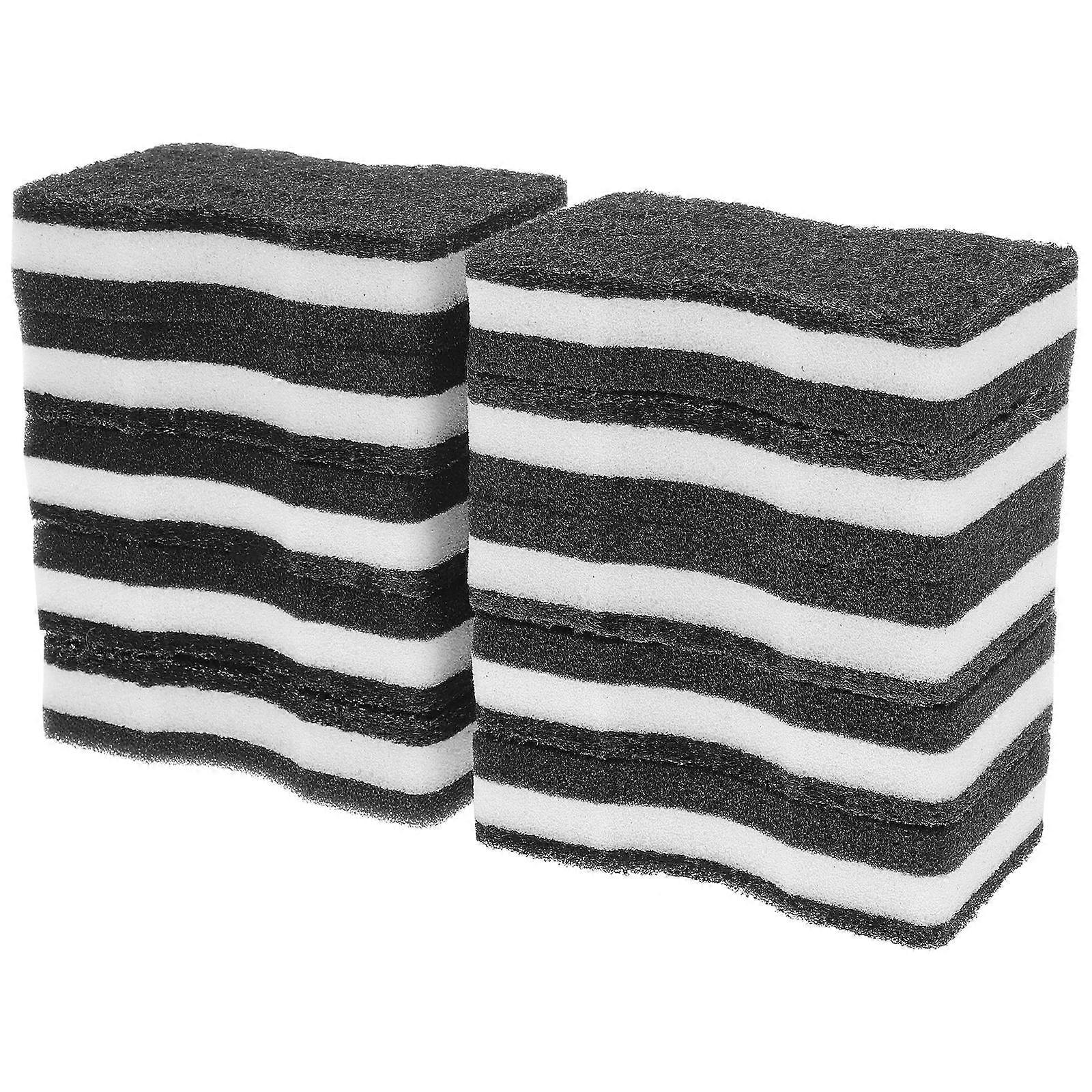 Dishwashing Sponge Pad Durable Scrubber for Cleaning 10Pcs Pack