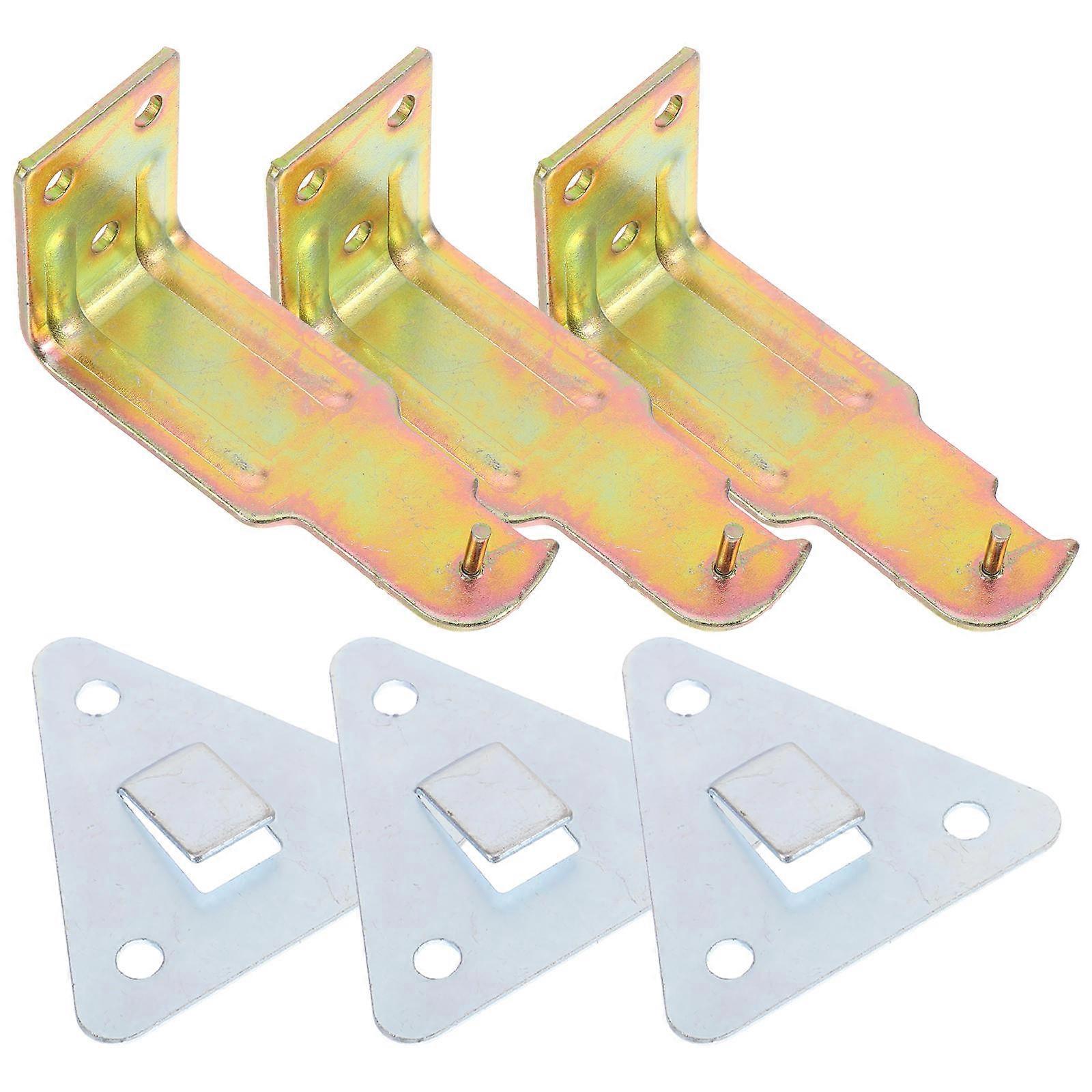 Fire Extinguisher Mounting Bracket Heavy Duty Wall Mount Hooks 6Sets