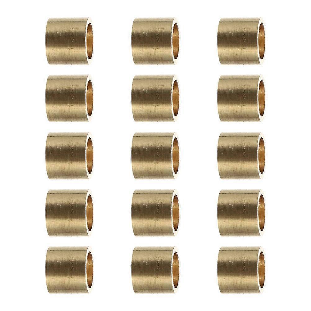 Copper Pool Cue Ferrules for Cue Stick 15Pcs Professional Billiard Accessories