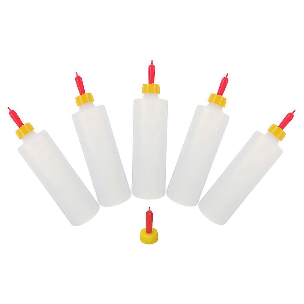 Lamb Milk Feeder Bottle for Feeding 3Sets with Assorted Color PVC Material