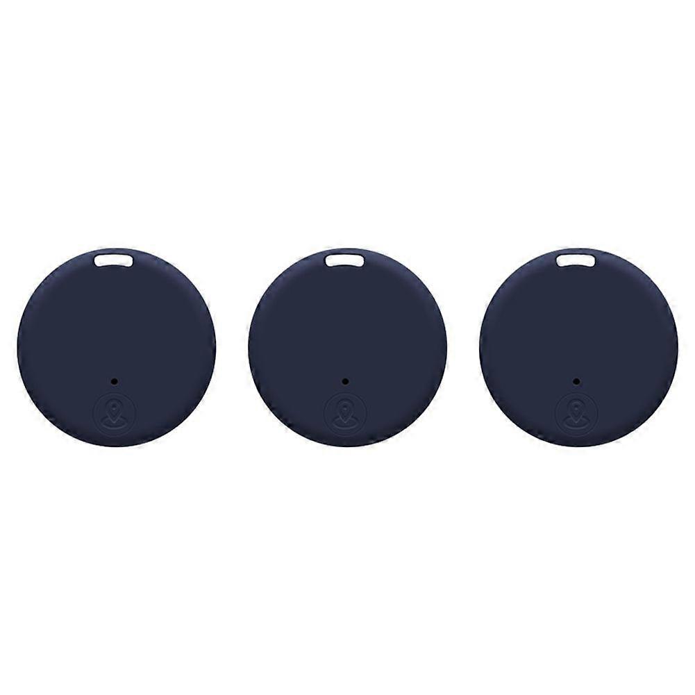 3 Pack GPS Tracker for Vehicles Key Finder GPS Tracker Mini GPS Tracker Pet GPS Tracker Navy Blue