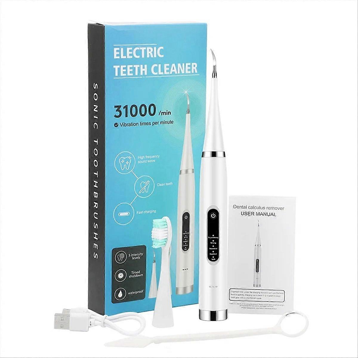 Electric Teeth Cleaner White(1 X Head)