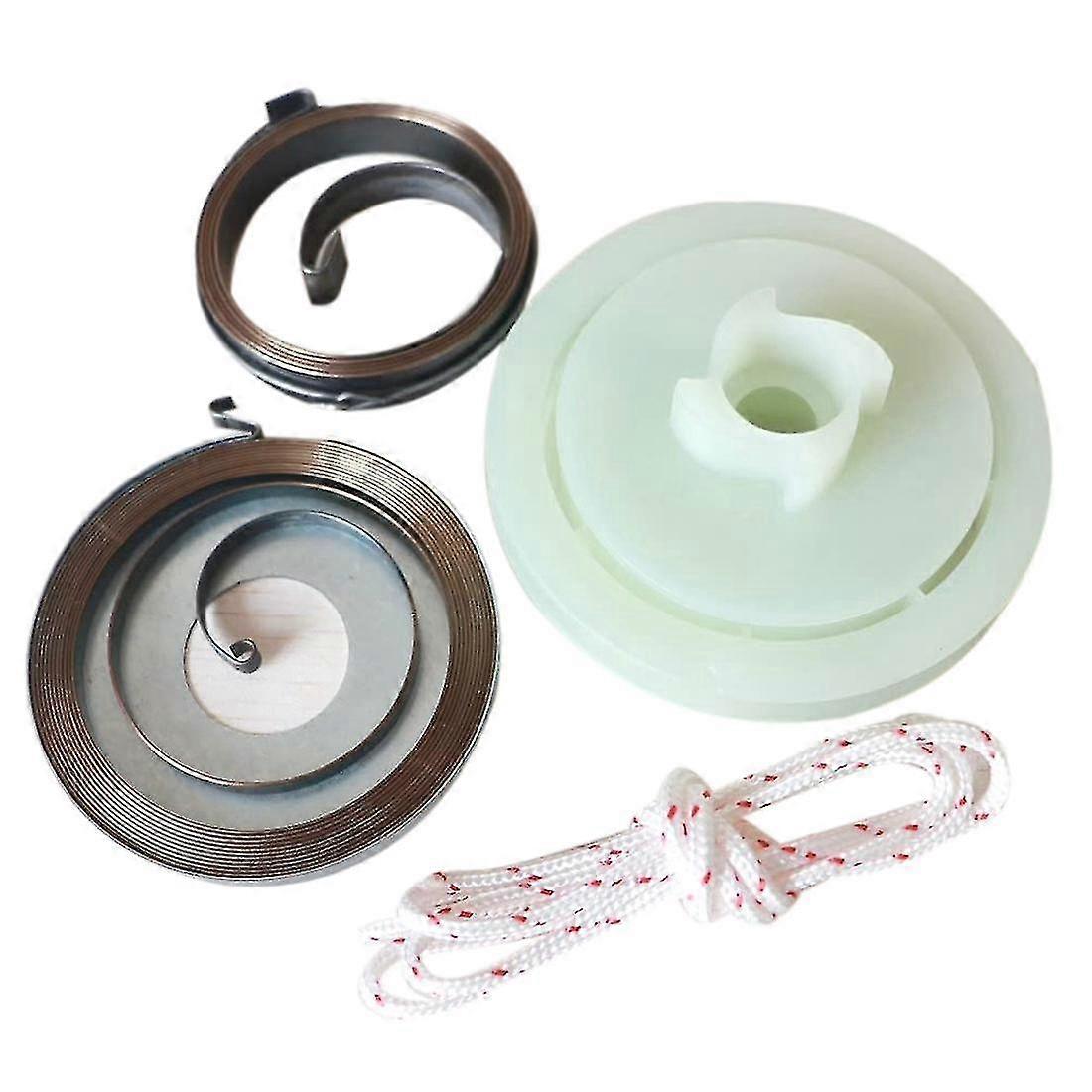 52cc 58cc Gas Chainsaw Spring Pulley Rope Repair Kit