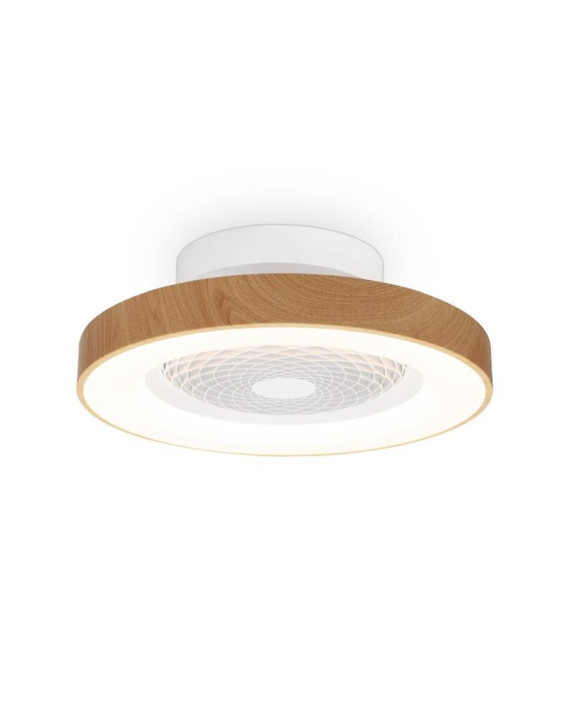 Tibet Mini 70w Led Dimmable Ceiling Light With Built-in 35w Dc Wood Effect/white