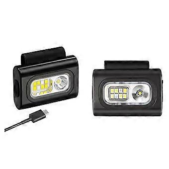 Packung mit 2 Lauflicht Joggen, Scheinwerfer Joggen, starke magnetische LED-Clip-Lampe, 1200 Lumen Brustlampe, für Camping,