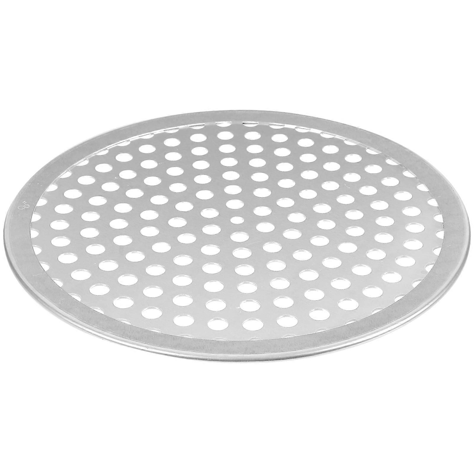 MLINS Square Pan Baking Pizza Pan 20.00X20.00X0.50CM Silver