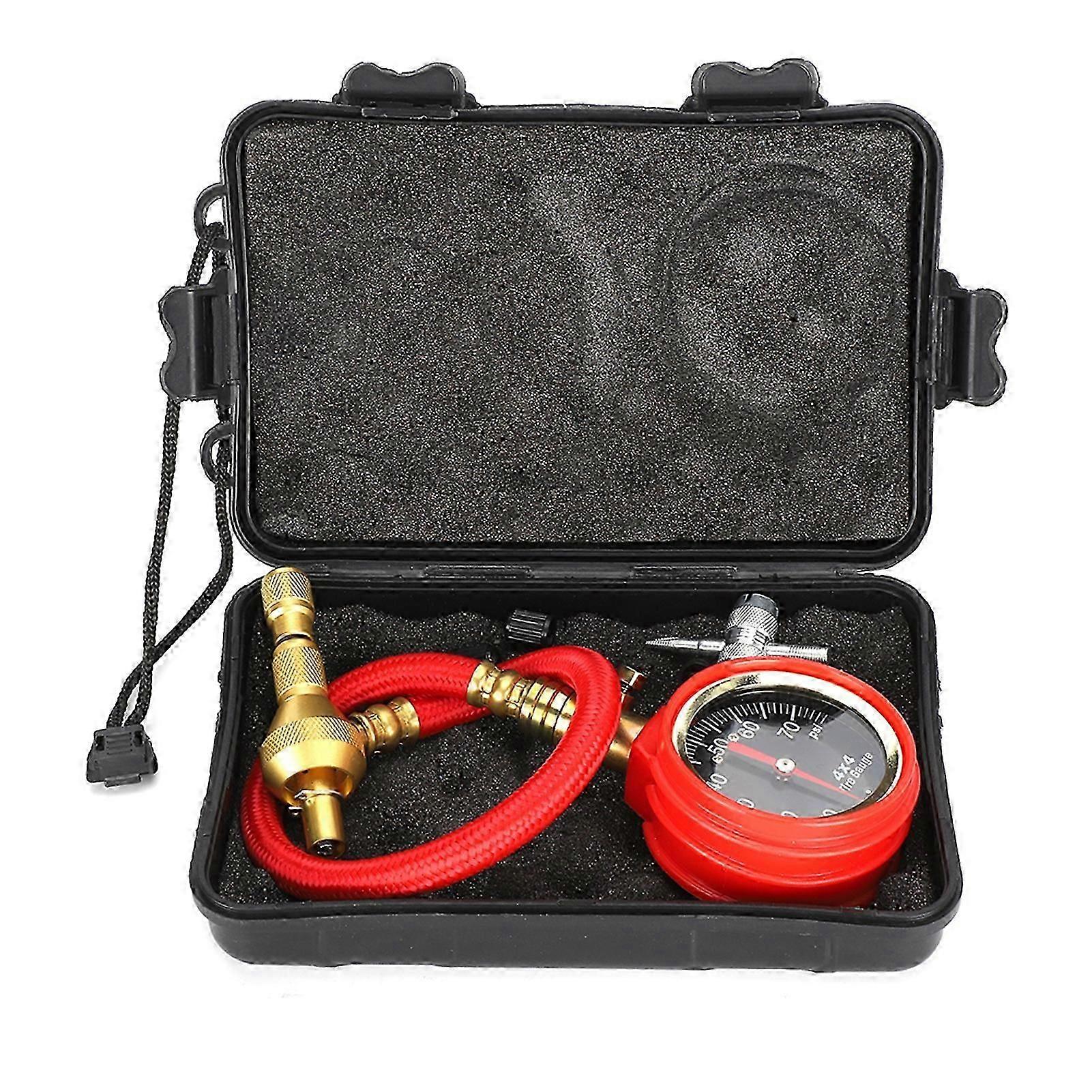 070Psi Pointer Däcktrycksmätare Hög noggrannhet Dial Meter Däcktestare Bilmontering