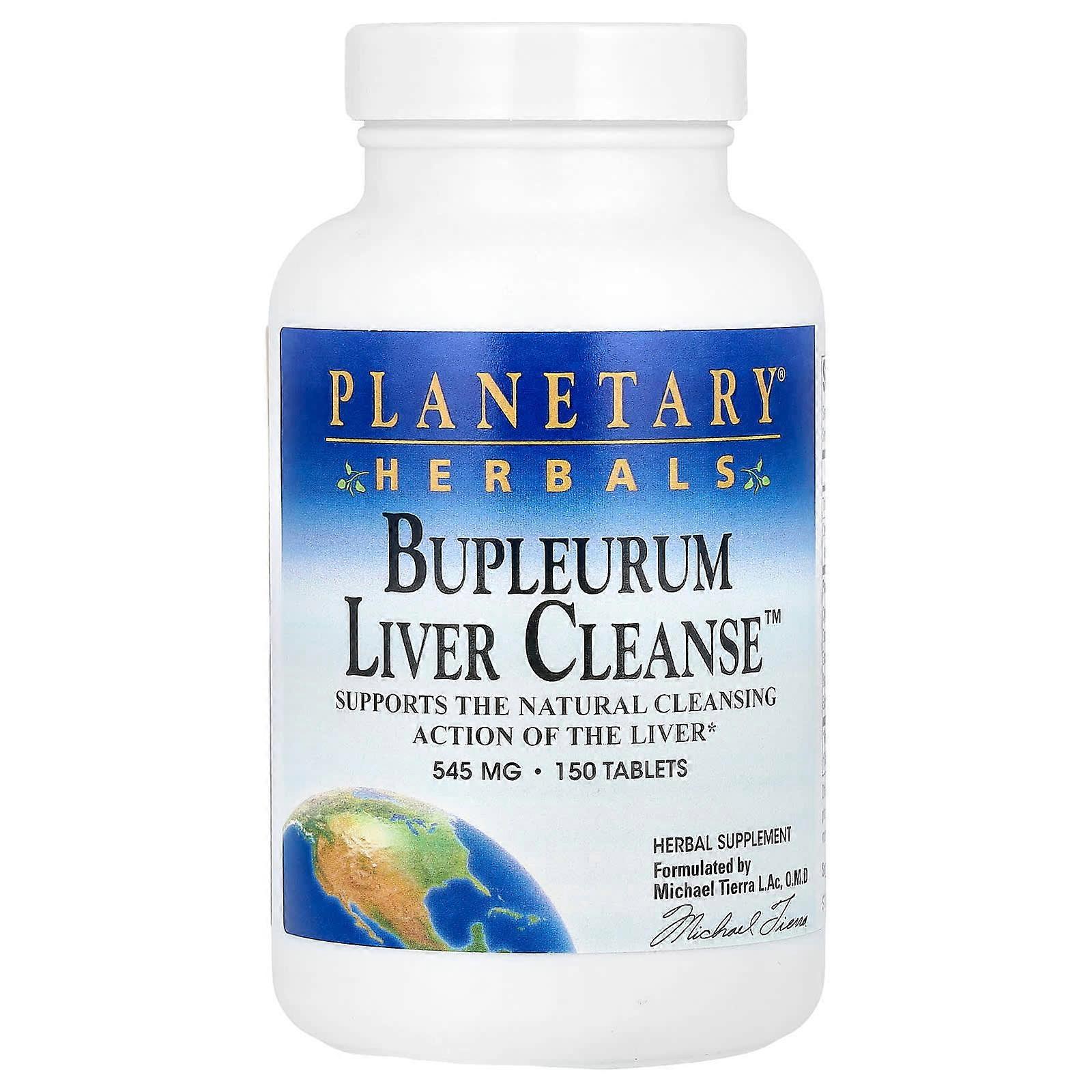 Planetary Herbals, Bupleurum Liver Cleanse, 272 mg, 150 Tablets