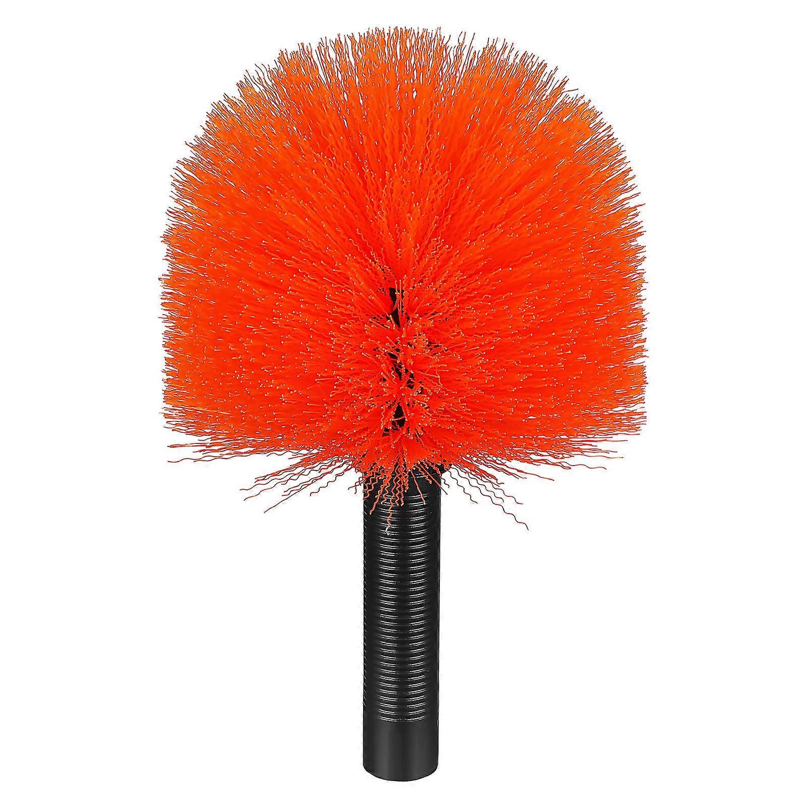 Cobweb Duster Plastic Brush Head for Spider Web Removal 4Pcs Set