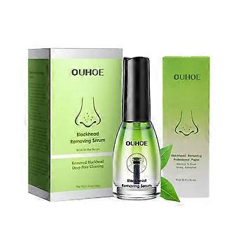 Ouhoe Blackhead Removal Essence Set - Cleanses Pores, Refines Skin, Controls Oil, Repairs Acne, Blackheads, And Nose Strips