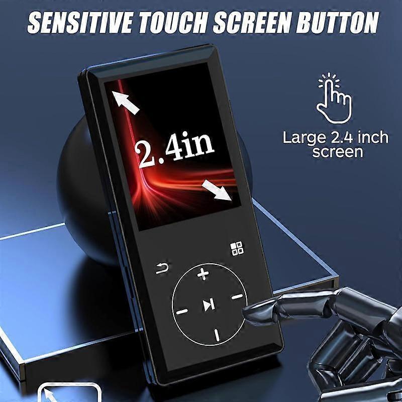 Compact Touchscreen MP3 Portable Player Bluetooth Walkman