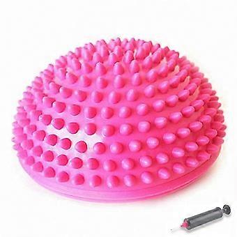 Balance Mats with Raised Dots, Semi-Spiky Fitness Balls for Foot Massage, Stability Training, and Muscle Balance Therapy, Suitable for Kids and Adults