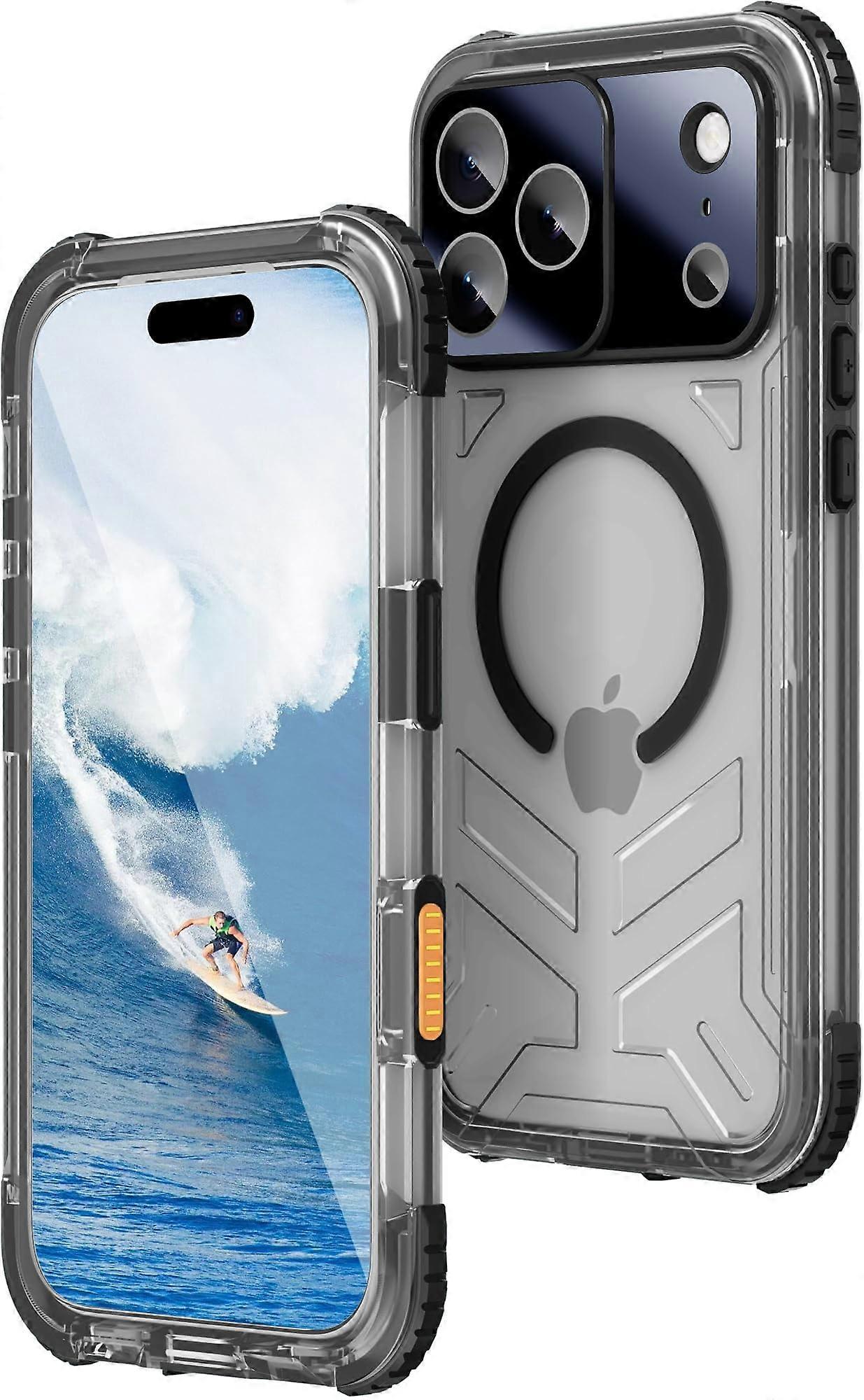 Waterproof Case with Lanyard Compatible with iPhone 17 Pro Max