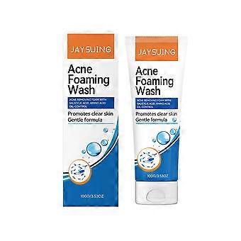Detergente schiumogeno all'acido salicilico, detergente viso delicato per il controllo dell'oleosità e una pelle pulita, formula con aminoacidi, 100 g