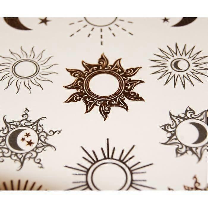 Temporary tattoos - Sun &amp; Moon - Gilding