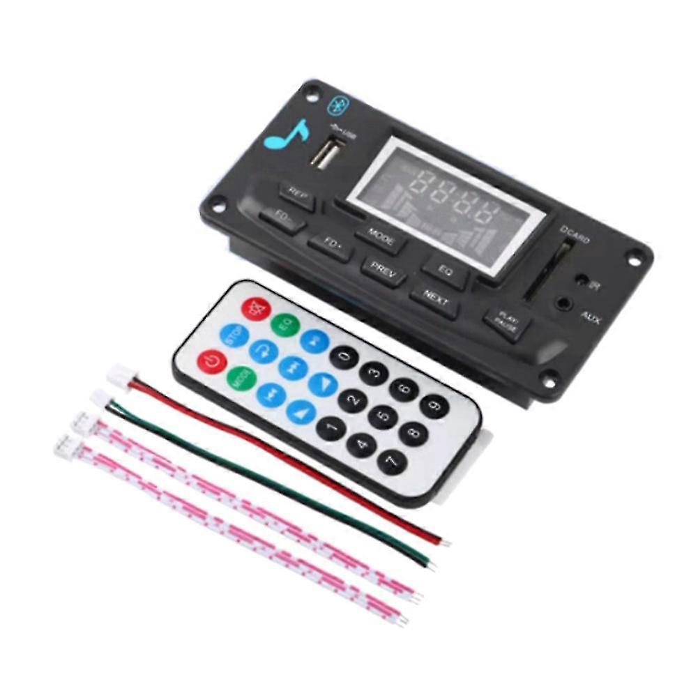 DIY MP3 Decoder Board Player Bluetooth Lossless APE Decoder EQ Adjustment/FM Spectrum Display Audio Equalizer JH4