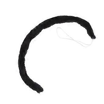 Aikuiset Lapset Eläin Cosplay Puku Sarjakuva Tail Performance Rekvisiitta (musta)