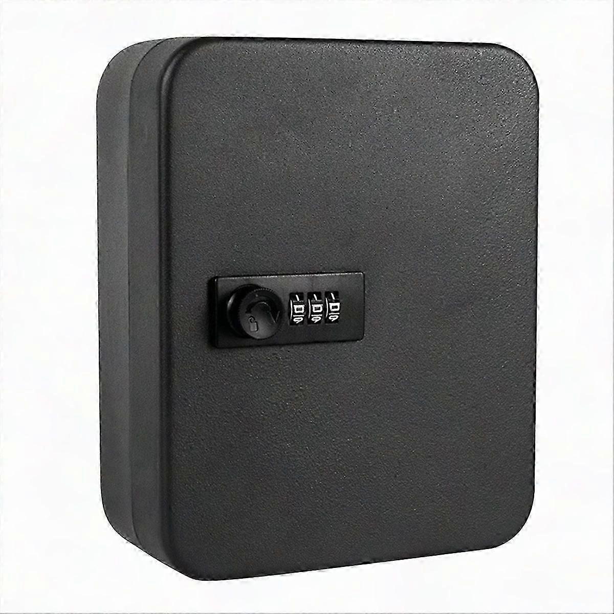 Combination Key Cabinet with 20 Key Hooks and Code Lock for Secure Key Storage