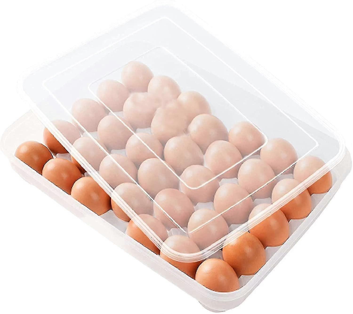 Stackable Egg Dumpling Storage Fresh-keeping Box With Lid