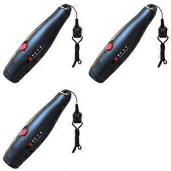 ZY6 3X Electronic Whistle Coaches Whistle 3 Sound Effects Coaches Whistle with Lanyard School Teacher Whistle Sports Whistle