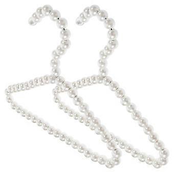 Dog Clothes Hanger Small Pearl Hanger compatible with Hanging 10Pcs Dog Clothes At Home
