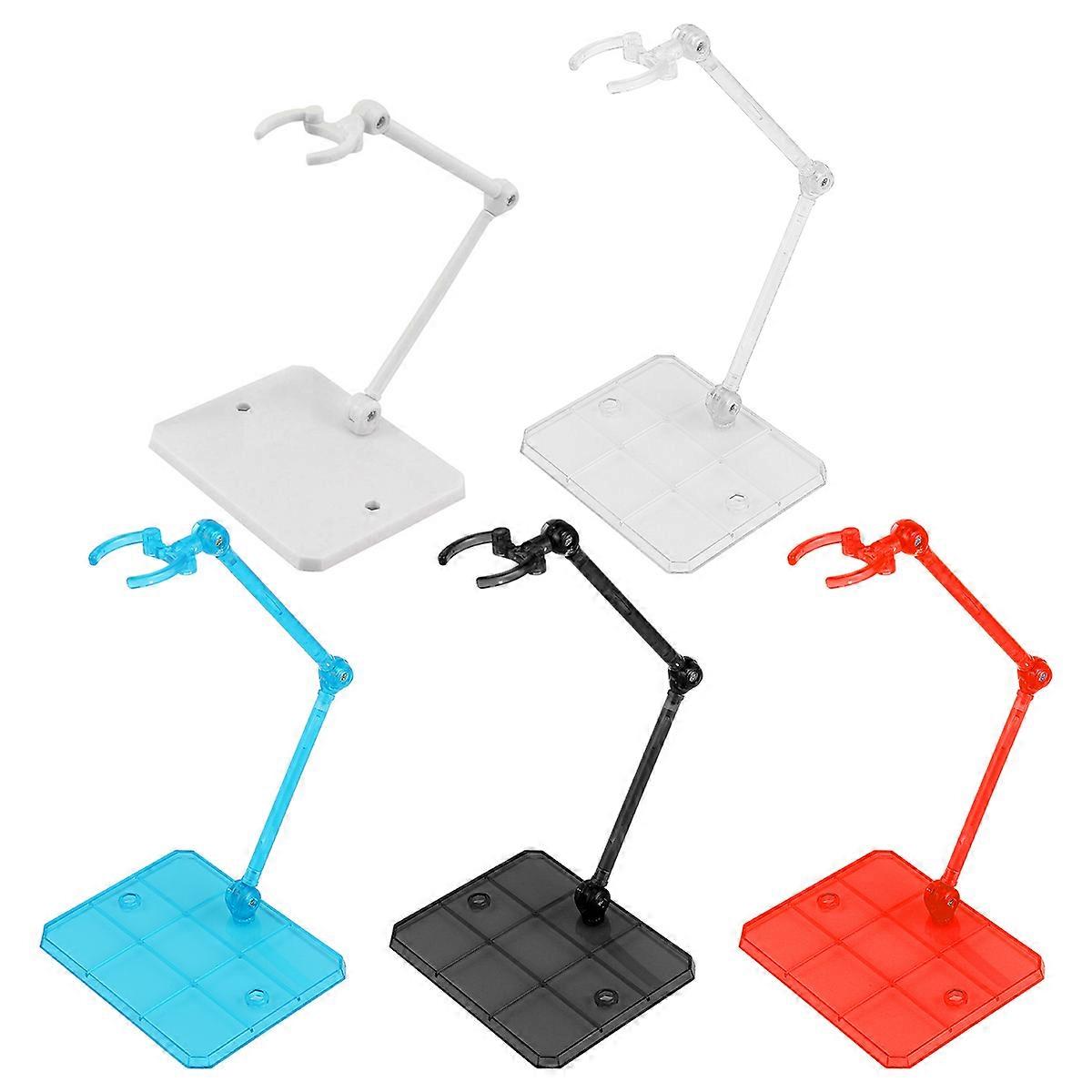 5pcs Action Figure Base Suitable Display Stand Bracket for 1/144 Model Figure