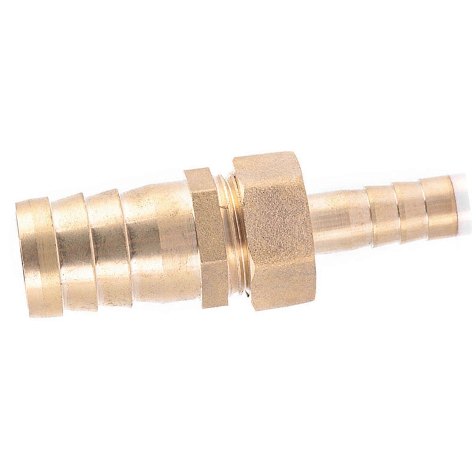 Brass Fitting Hose Barb Tail Reducer Reducing Plug Connector(10mm-19mm)