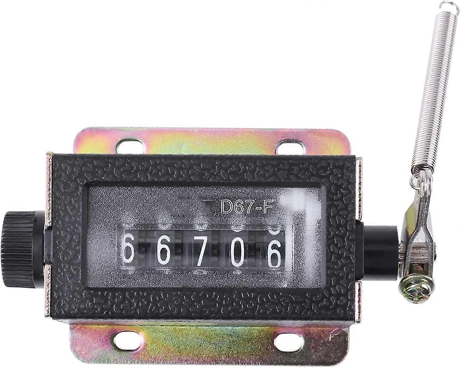 Mini Manual Mechanical Counter 5 Digit Counter Arithmometer