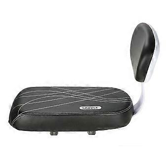 Bike Back Cushion Bicycle Backrest Comfortable Accessory Black 34x16cm Soft Cushion 1Set