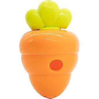 RUIYUE Interactive Treats Dispenser Dog Exercise Toy Carrot Shape Treats Feeder for Dog Indoor Training Eating Habits Training Reward Dispenser Toy