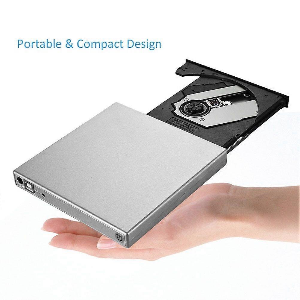3d Slim Optical Bluray USB Drive CD Reader for External
