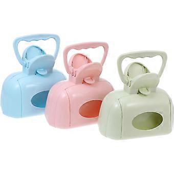 3-Piece Plastic Pet Poop Scoop for Dogs | Outdoor Cleaning of Waste, M