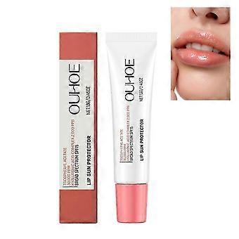 Lip Sun Protector - Lip Tinted Glow SPF 15 Sunscreen Lip Balm for Dry & Sensitive Lips - Hydrating with Hyaluronic Acid & Vitamin E