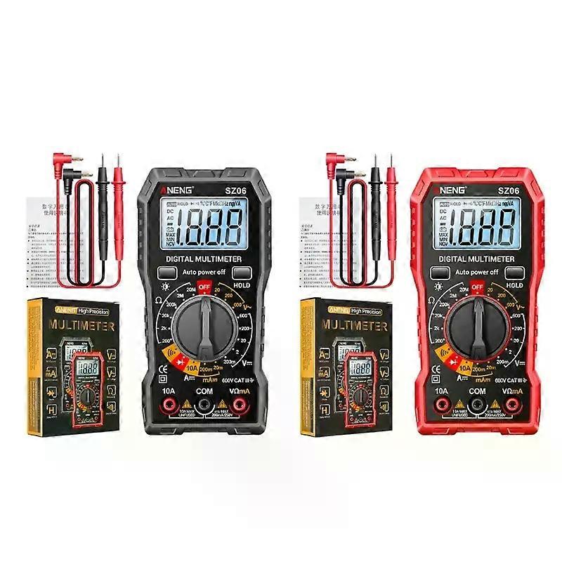 Ammeter Ohm Tester Meter Diode Multimeter Electrical Tester Meter with Data Hold AutoOff Function