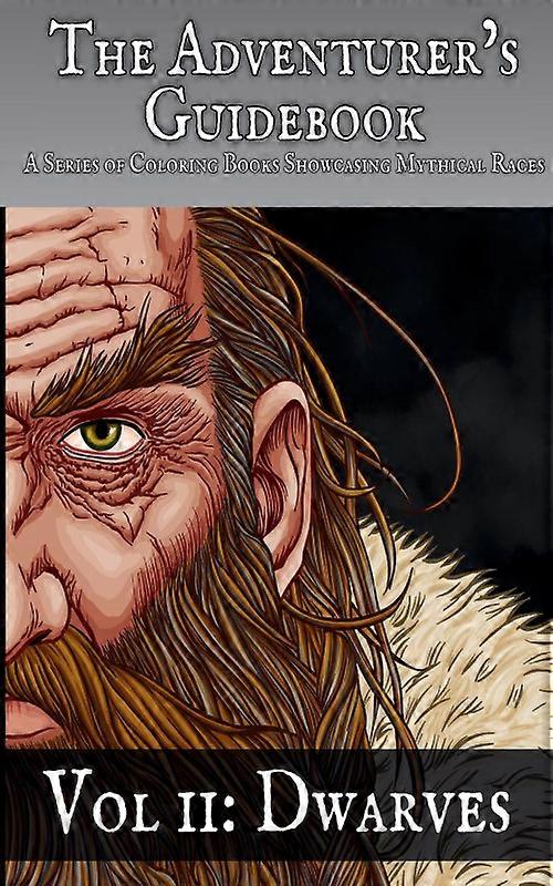 Dwarves A Coloring Book Showcasing A Mythical Race