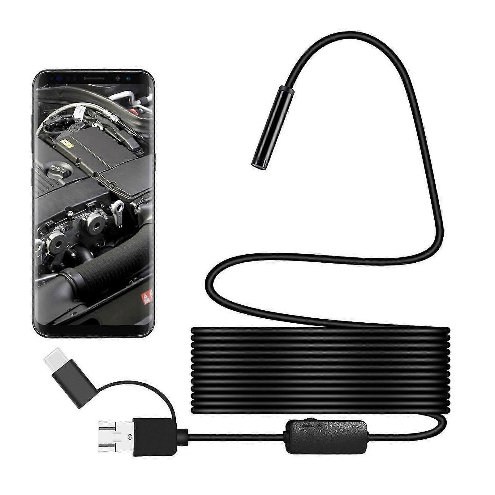 8mm IP68 Waterproof Digital Endoscope