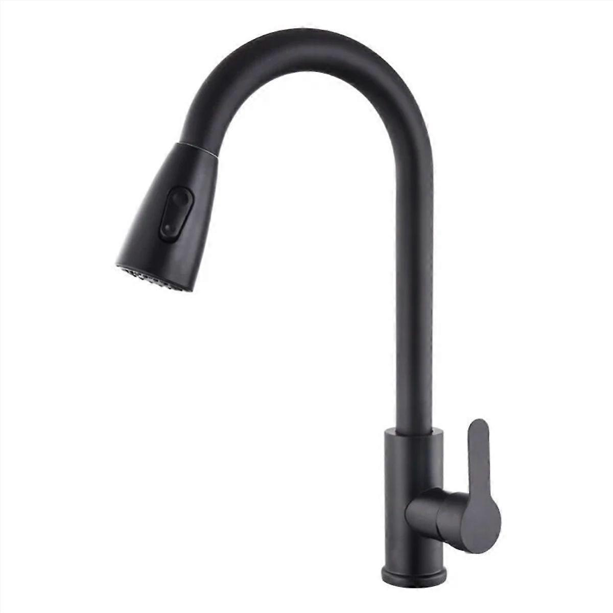 High-Performance Pull-Down Sprayer Stainless Steel Kitchen Faucet