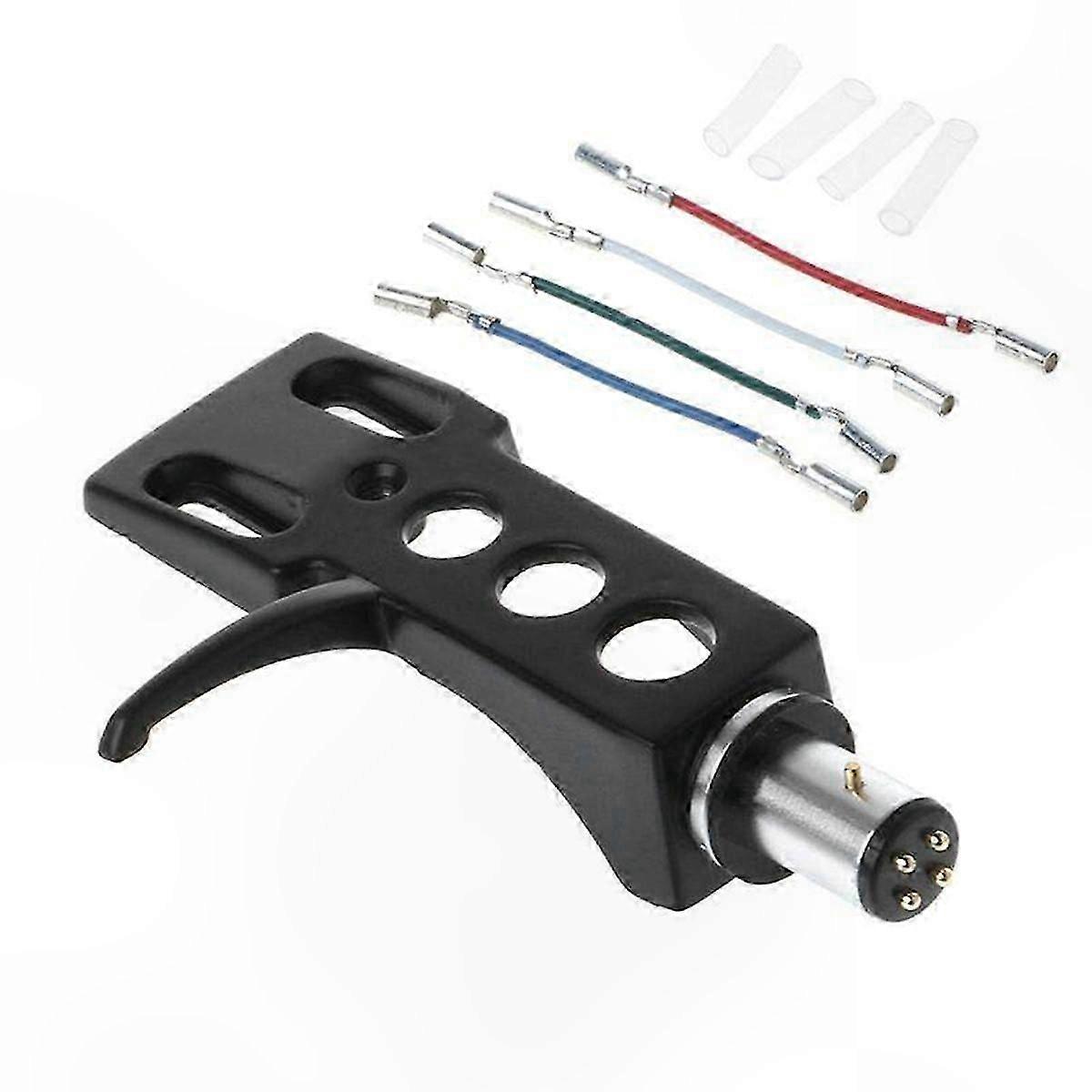 Headshell for Turntable with Stylus Lead Wire, Compatible with LP Record Players