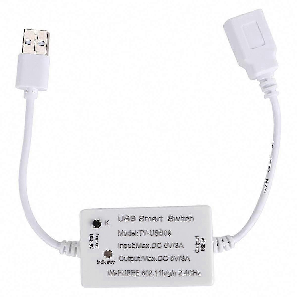 Tuya Smart USB Switch WIFI Controller with Timer for USB Devices