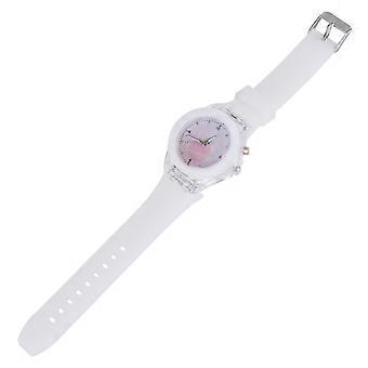 Kids Watch Toy Luminous Watch for Kids Use 1Pcs with Peach Pattern