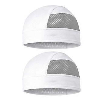 Ademende, elastische sporthelmvoering, unisex, zweetabsorberende muts voor fietsen, hardlopen, fitness en workouts.