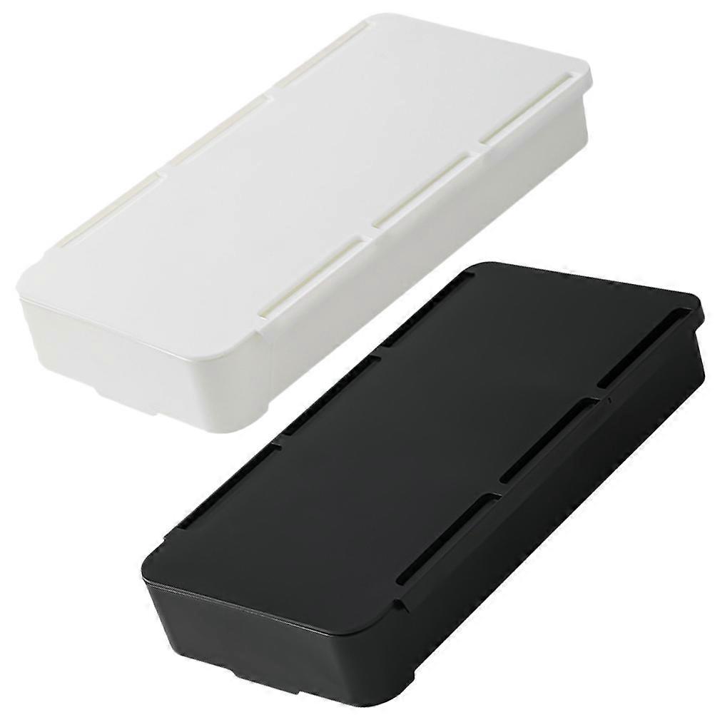 Desk Storage Organizer Drawer for Multi-Function Use 2Pcs Pen Holders