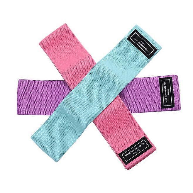 Flexible Non-Slip Booty Bands With Colour-Coded Resistance