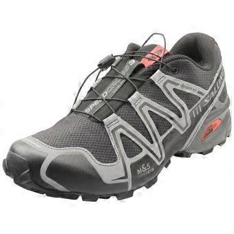 Salomon Speedcross 3 Gore-tex Mens Fashion Trainers in Black Grey