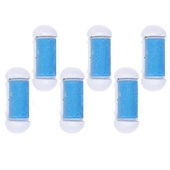 6Pcs Foot File Replacement Heads for Dead Skin Removal Pedicure Tools