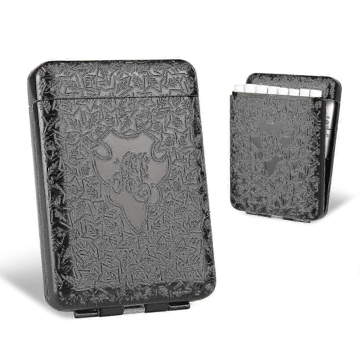 Three-Opening Spring Cigarette Storage Box