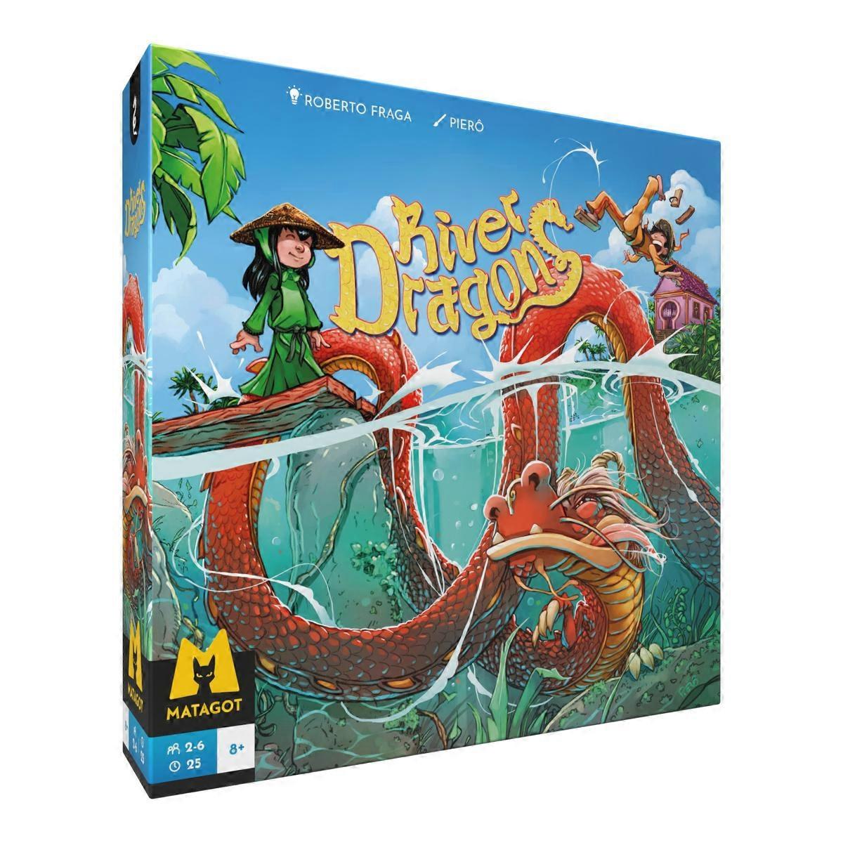 River Dragons 3rd Edition Simultaneous Play 2-6 Player Board Game Ages 8+