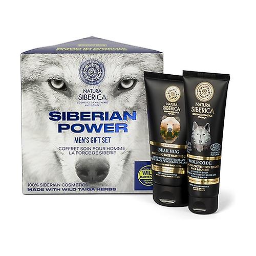 Gift set for men Siberian power 2 x 80ml + 150ml